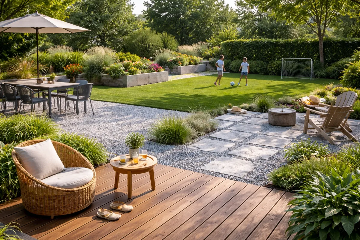 Comment choisir les revêtements de jardin en fonction des différentes activités