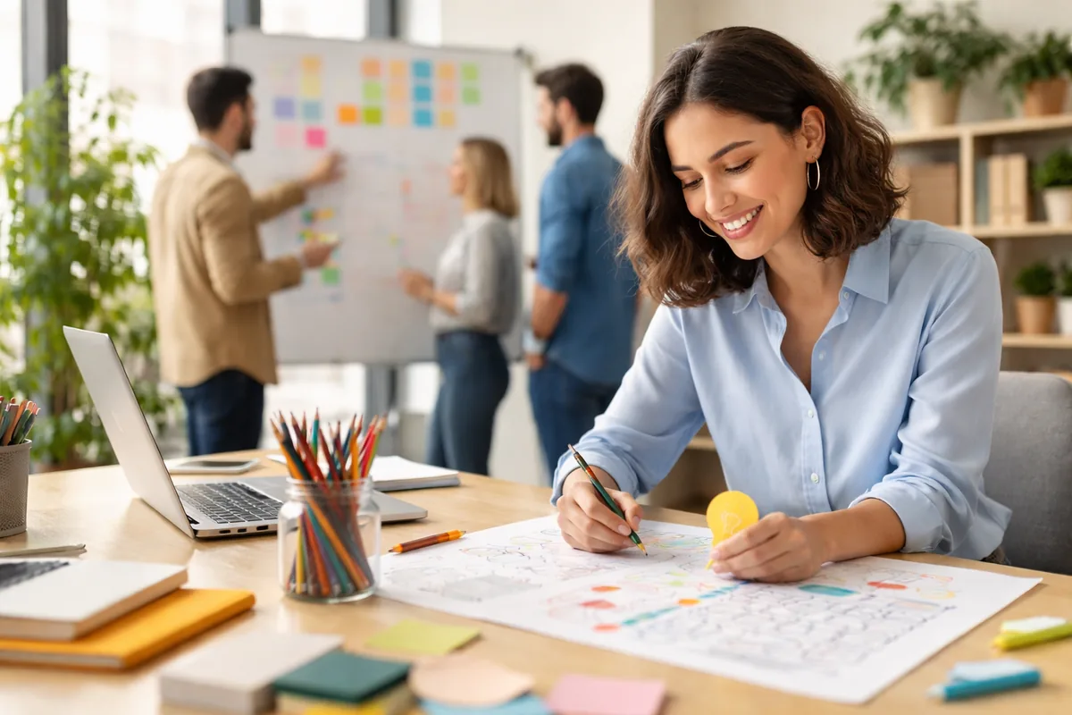 L'importance de la créativité dans le monde professionnel
