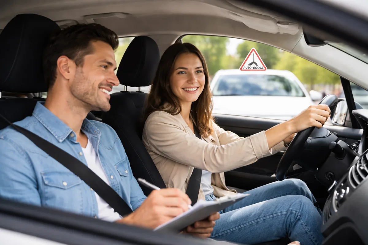 Comment se déroule l'apprentissage du permis de conduire en auto-école